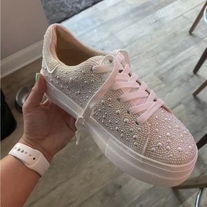 Betsy Johnson wedding shoes